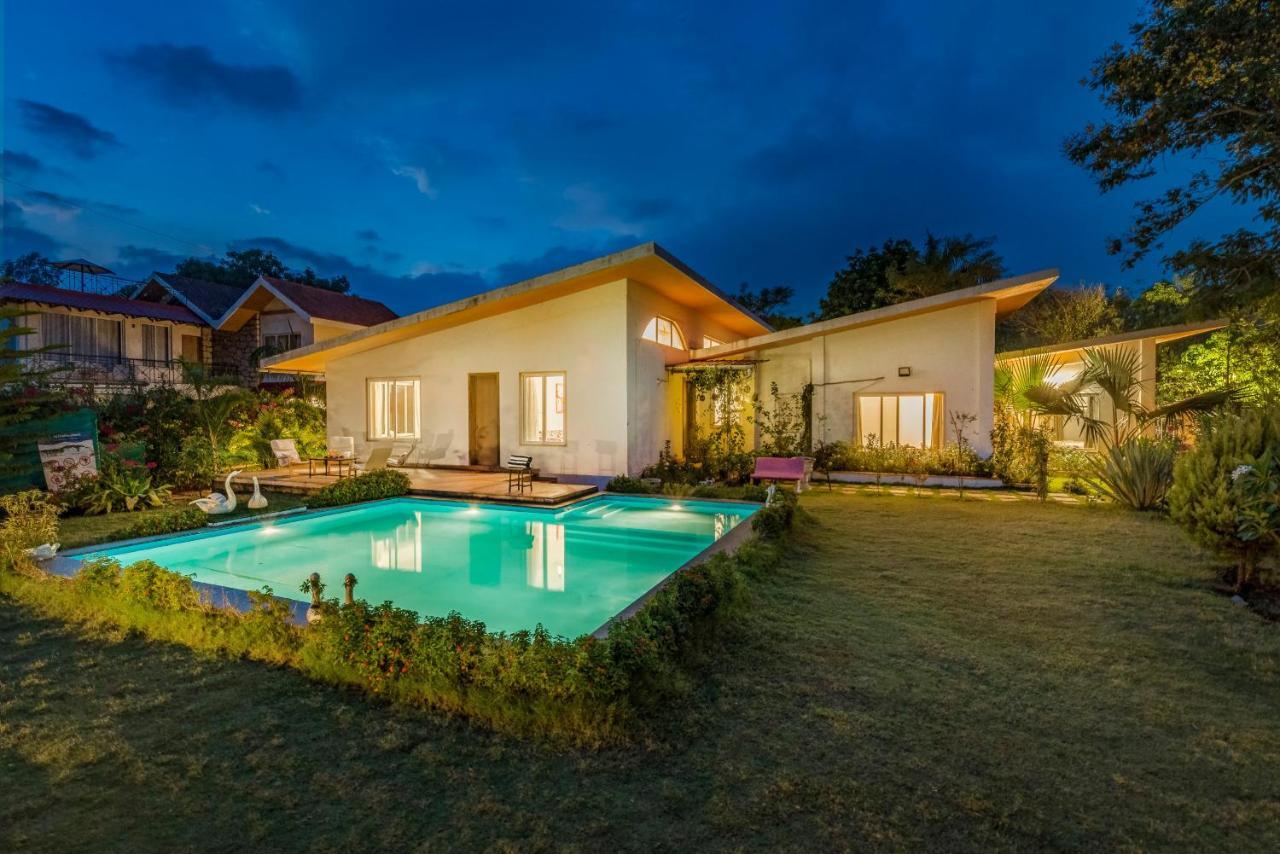 Saffronstays Roselle, Malavli - Pet-Friendly Pool Villa With Modern Interiors Lonavala Esterno foto