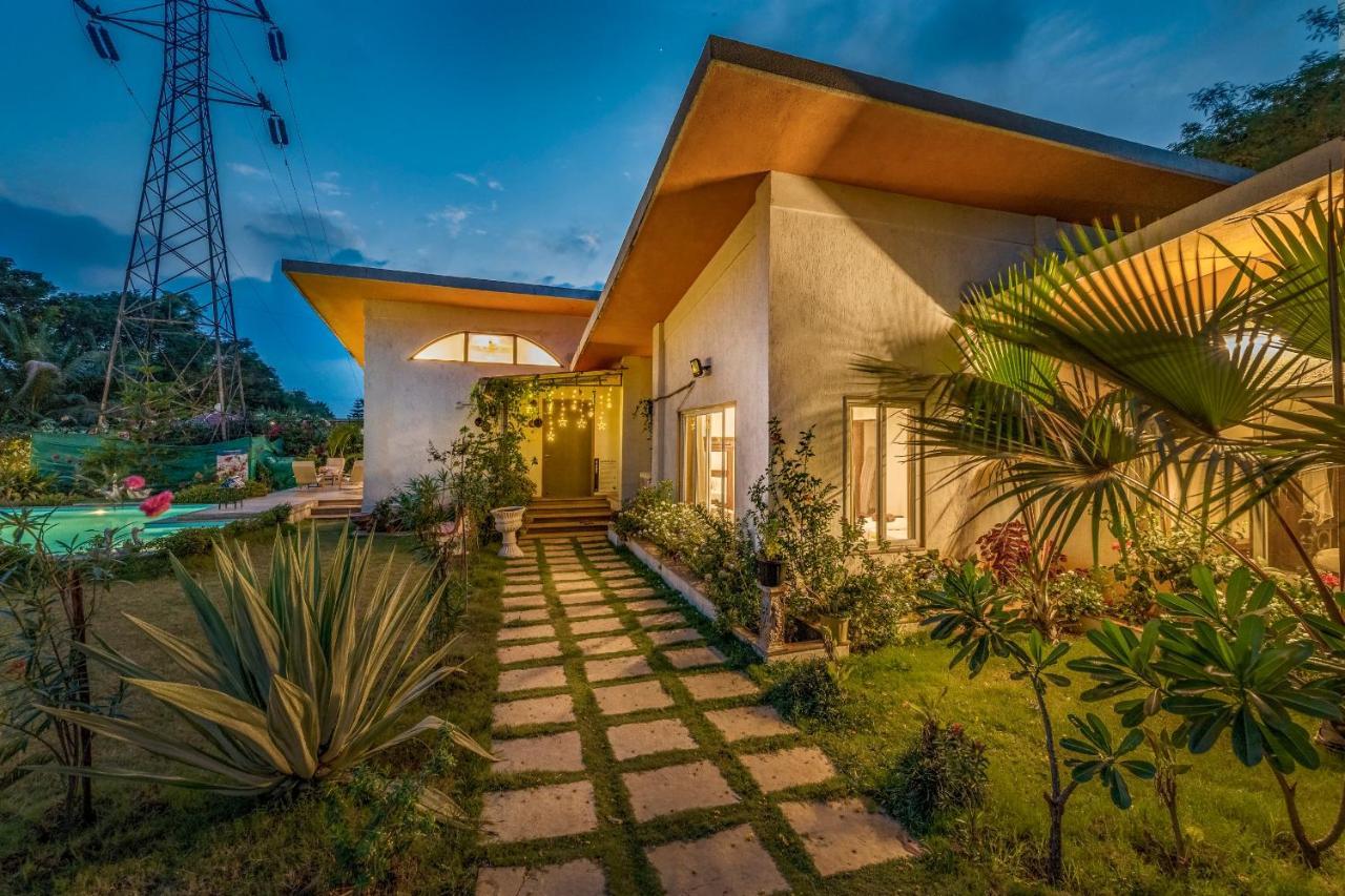 Saffronstays Roselle, Malavli - Pet-Friendly Pool Villa With Modern Interiors Lonavala Esterno foto